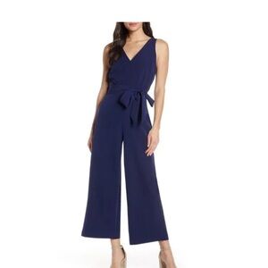 NEW - Sam Edelman cropped jumpsuit - Navy - Size 2